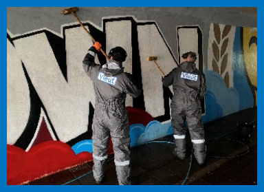 Graffiti verwijderen Veldhoven